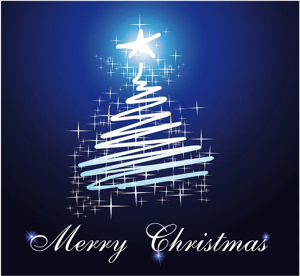 Χριστουγεννιάτικη κάρτα τρία για φόντο χαιρετισμούς — Διανυσματικό Αρχείο