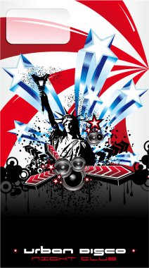 Usa Music Event Background clipart