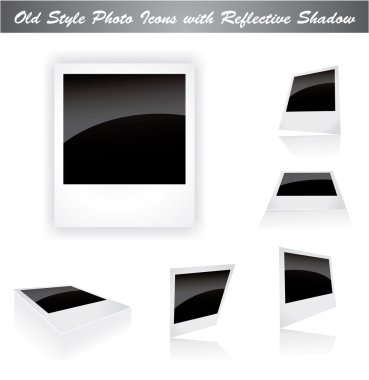 Classic Photo Frame with place for picture clipart