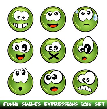 Funny Smiles Collection clipart