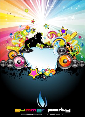 Music Event Abstract Background clipart