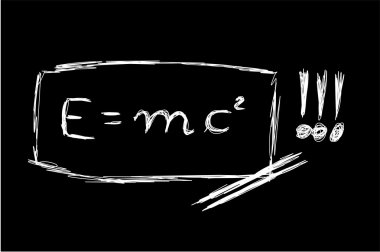 Theory Of Relativity sketch clipart