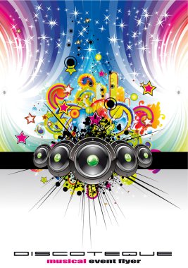 Musical Event Background clipart