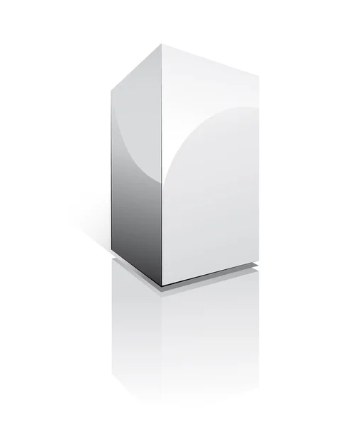 Boîte à trois dimensions — Image vectorielle