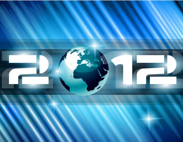 High Tech nuovo anno celebrazione sfondo — Vettoriale Stock