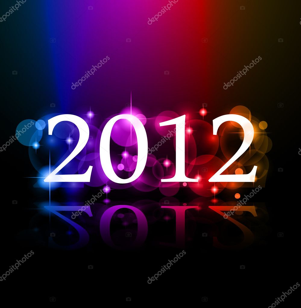 Новый Год 2012 Векторное Изображение ©DavidArts 7371109