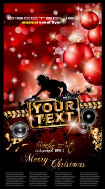 Christmas Party Event Background clipart