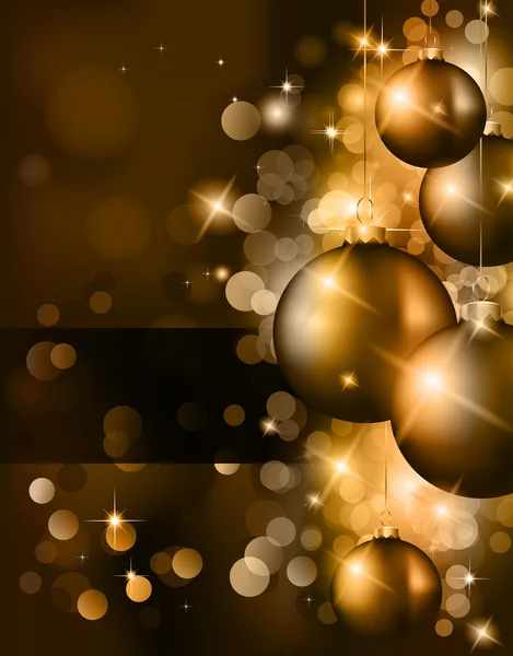 Eleganckie klasyczne życzenia świąteczne — Wektor stockowy