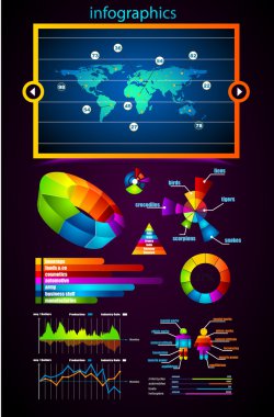 Premium infographics efendi toplama