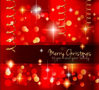 Classic Christmas Greetings background clipart