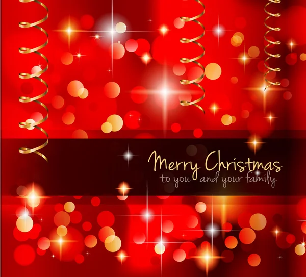 Classic Christmas Greetings background — Stock Vector
