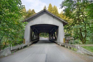 cedar creek Washington üzerinde kapalı köprü