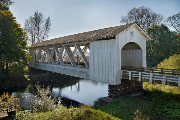 Giilkey üstü kapalı köprü Oregon — Stok fotoğraf