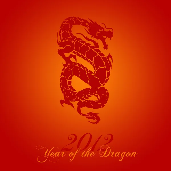 2012 Anno cinese del Drago — Foto Stock