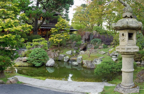 Japansk teträdgård i San Francisco — Stockfoto
