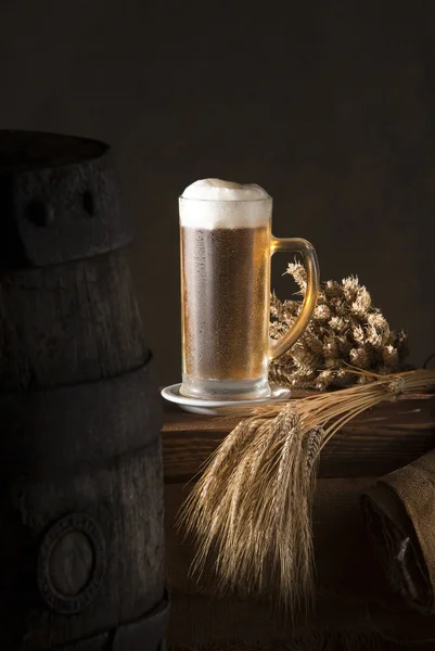 stock image Beer glass