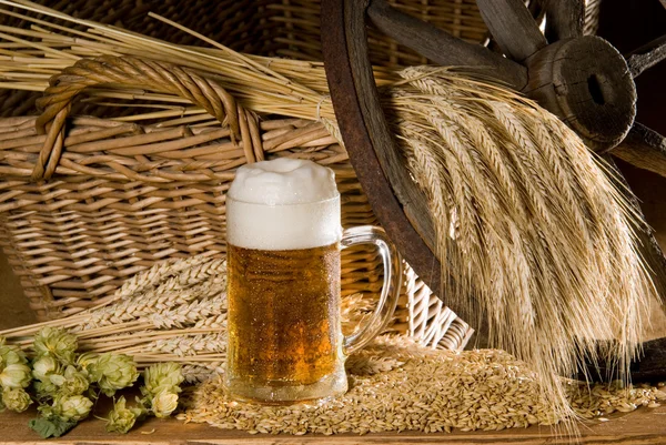 Beer glass — Stock Photo, Image