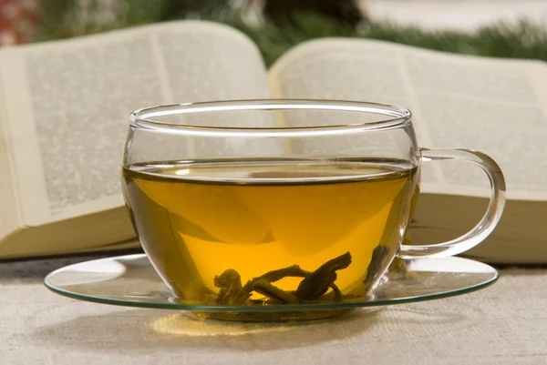 Çay ve İncil'de — Stok fotoğraf