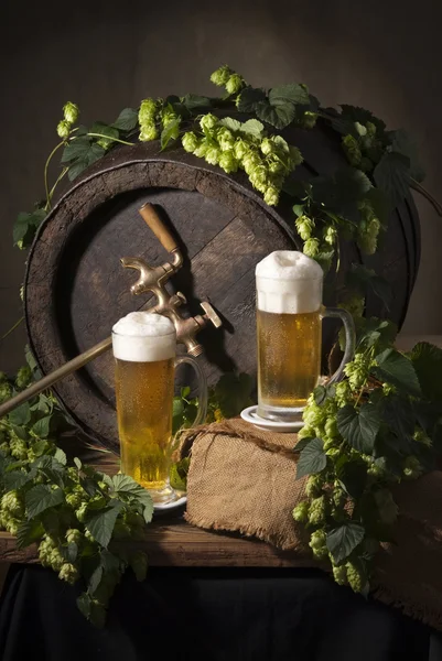 Vasos de cerveza — Foto de Stock