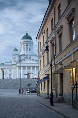 Helsinki, Finlandiya 'daki Katedral.