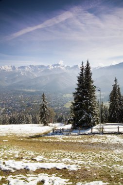 tatra Dağları ve zakopane görünümü