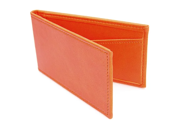 Orange Business Card Holder — Stock Photo, Image