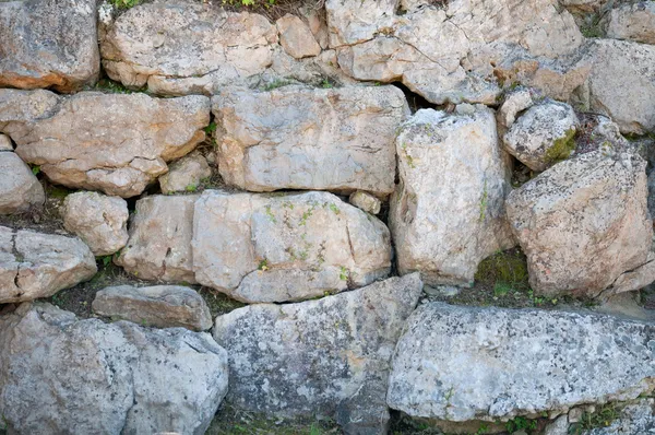 Oude stenen muur achtergrond — Stockfoto