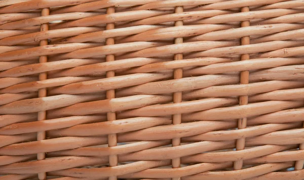 Плетеная корзина фон — стоковое фото
