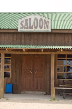 Saloon inscription clipart