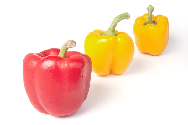 Stock image Three bell peppers