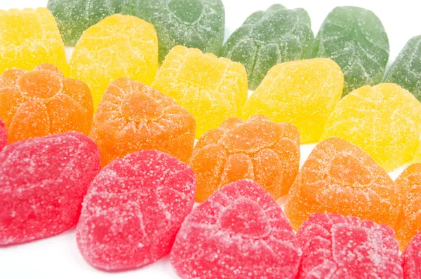 Stock image Multicoloured gumdrops background