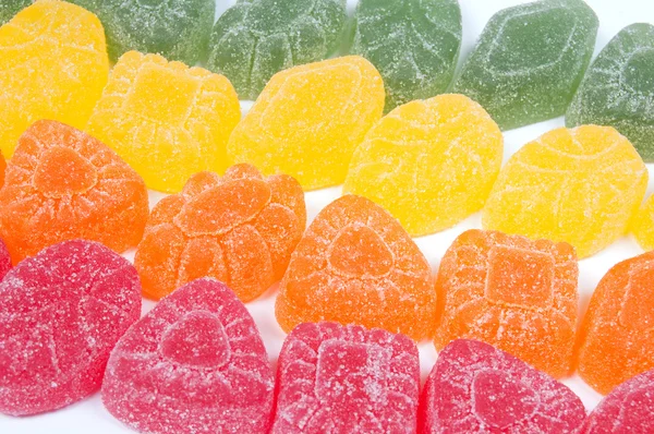 Stock image Multicoloured gumdrops background