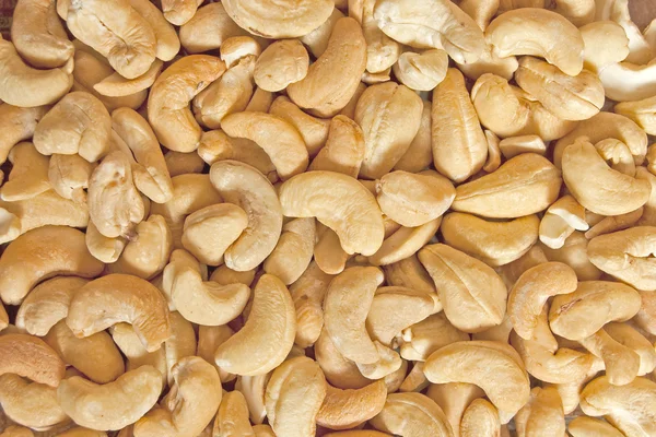 Жареные орехи кешью — стоковое фото