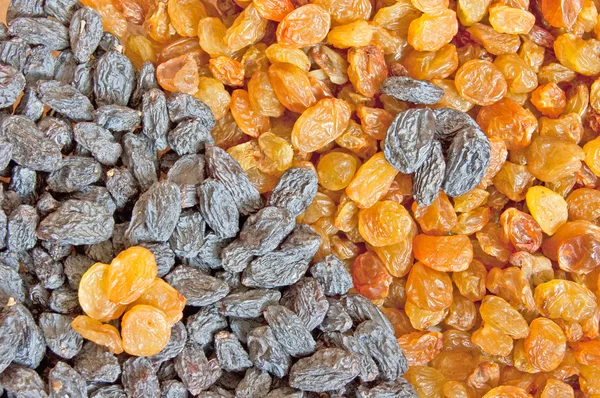 Mixed raisins background — Stock Photo, Image