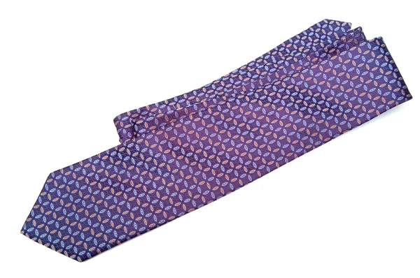 stock image Checked silk necktie