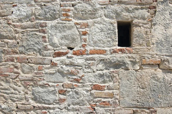 Vecchio muro di pietra — Foto Stock