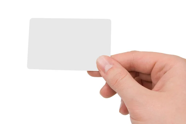 stock image Blank Business Card