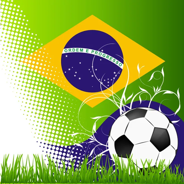 WM-Brasilien — Stockvektor