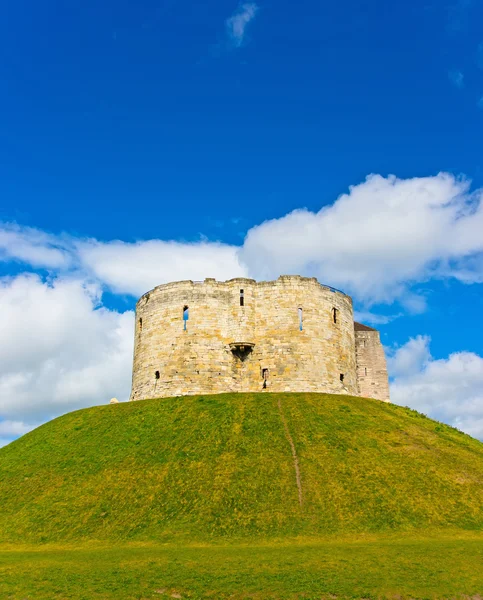 Castillo en York Torre Cliffords — Foto de Stock
