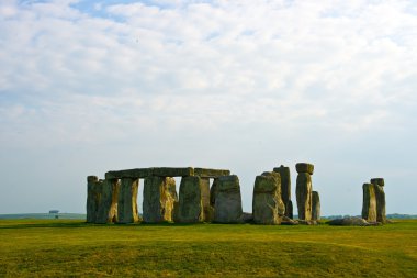 Clouds over Stonehenge clipart