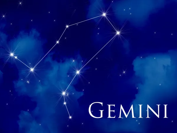Sternbild Gemini — Stockfoto