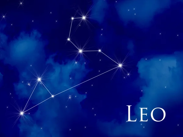 Constelación Leo — Foto de Stock