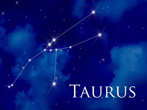Constelación Tauro — Foto de Stock