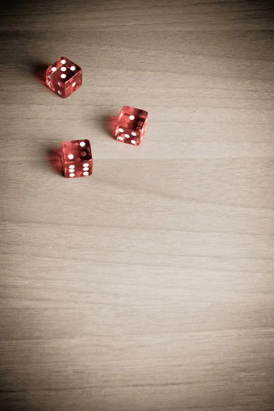 Winning western dice — Stock Photo, Image
