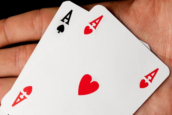 Pair of Aces — Stock Photo, Image