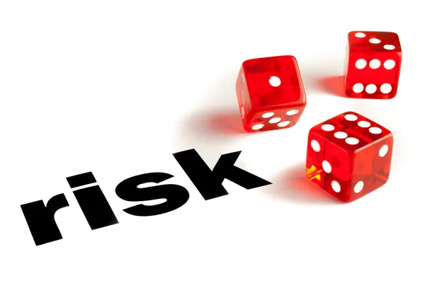 Finanzielle Risiken Stockbild