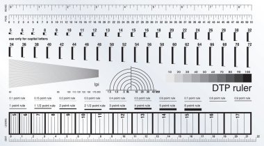 DTP Measure Ruler clipart