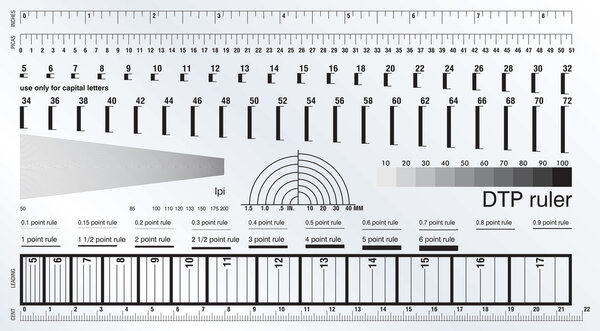 DTP Measure Ruler