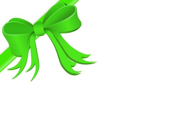 Gift wrapped with silk ribbon — Stock Photo, Image