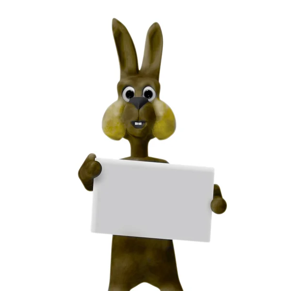 复活节兔子 免版税图库照片